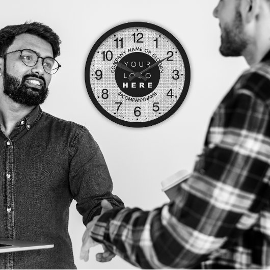 Slogan voor de Grey Silver Name van het bedrijf Grote Klok