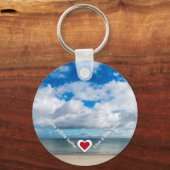 Slogan voor herstel van het hart iets beters / mee sleutelhanger (Voorkant)