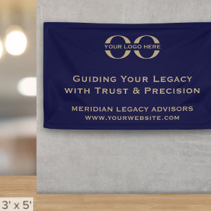 Slogan voor website van Business Logo Spandoek