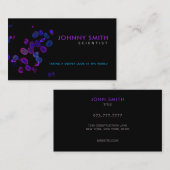 Slogans Cartes de visite de scientifiques (Devant / Derrière)