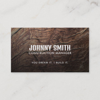 Slogans de construction Cartes de visite