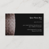 Slogans de construction Cartes de visite (Dos)