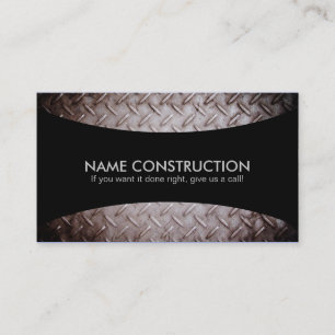 Slogans de construction Cartes de visite
