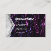 Slogans de gâteaux cartes de visite (Dos)