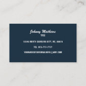 Slogans de lavage de pression Cartes de visite (Dos)