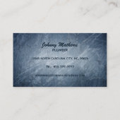 Slogans de lavage de pression Cartes de visite (Dos)