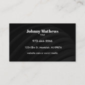 Slogans de magasin de pneus Cartes de visite (Dos)