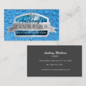 Slogans de plomberie Cartes de visite (Devant / Derrière)