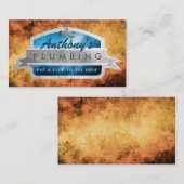 Slogans de plomberie Cartes de visite (Devant / Derrière)