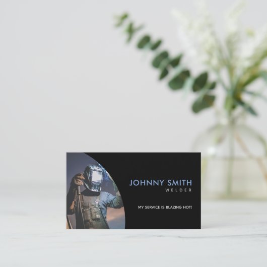 Slogans de souder Carte de visite (Debout devant)