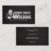 Slogans de souder Carte de visite (Devant / Derrière)