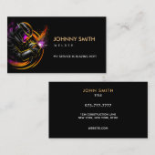 Slogans de souder Carte de visite (Devant / Derrière)