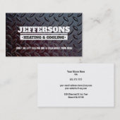 Slogans HVAC Cartes de visite (Devant / Derrière)