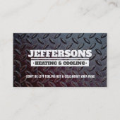 Slogans HVAC Cartes de visite (Devant)