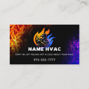Slogans HVAC Cartes de visite