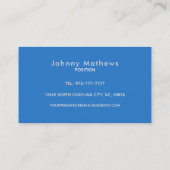 Slogans isolants Cartes de visite (Dos)