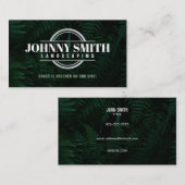 Slogans paysagers Cartes de visite (Devant / Derrière)