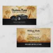 Slogans voor autohandel visitekaartje (Voorkant / Achterkant)