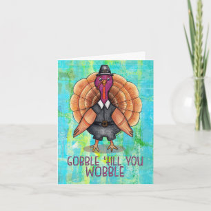 Slok 'op tot u de Kaart van de Thanksgiving