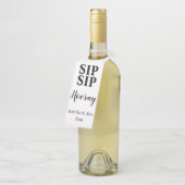 Slok Slok Hoera Feest Flessenhanger (Schuin)