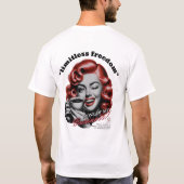 " slokjes van Sass" T-shirt (Achterkant)