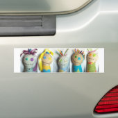 slombietsticker bumpersticker (Op auto)