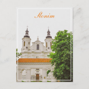Slonim Belarus Architecture City Cathedral Briefkaart