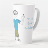 'Slooky' - "Tout va bien !" Tasse latte (Angle droit)