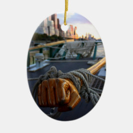 Sloop Clearwater Keramisch Ornament