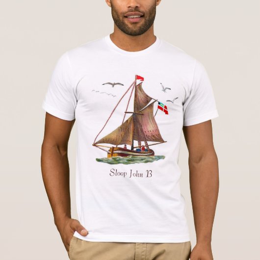 Sloop John B T-shirt (Voorkant)