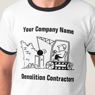 Sloopaannemersdiensten Cartoon T-shirt