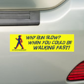 Slooplantaarnbumper Bumpersticker (Op auto)