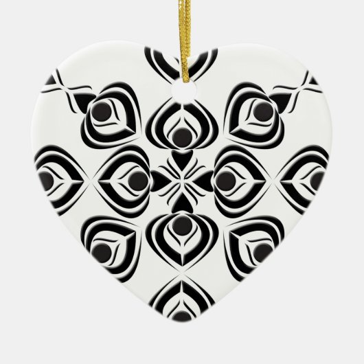 Slooppaden Keramisch Ornament (Voorkant)