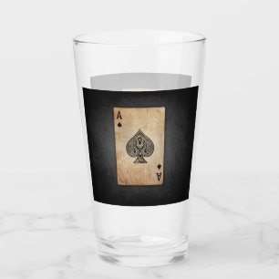 Sloopschoppen werpen kussen glas