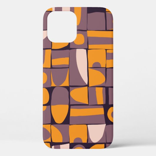 Sloppy Geometric: vormpatroon Case-Mate iPhone Case (Achterkant)