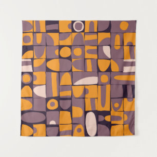 Sloppy Geometric: vormpatroon Wandkleed