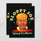 Sloppy Joe Biden Anti President (Voorkant / Achterkant)