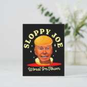 Sloppy Joe Biden Anti President (Staand voorkant)