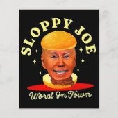 Sloppy Joe Biden Anti President (Achterkant)