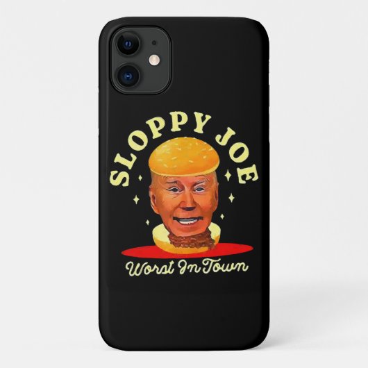 Sloppy Joe Biden Anti President Case-Mate iPhone Case (Achterkant)