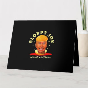 Sloppy Joe Biden Anti President Kaart