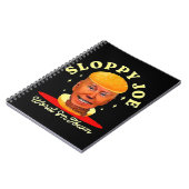 Sloppy Joe Biden Anti President Notitieboek (Linkerzijde)