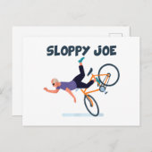 Sloppy Joe Funny Biden Shirt Sloppy Joe Biden Funn Briefkaart (Voorkant / Achterkant)