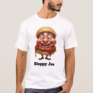 SLOPPY JOE Grappige Grafische Vormgeving T-shirt