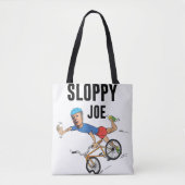 Sloppy Joe Tee Running the Country Is Like Riding Draagtas (Voorkant)