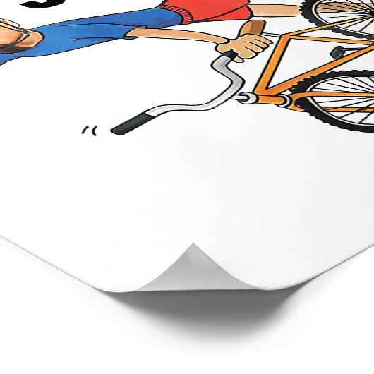 Sloppy Joe Tee Running the Country Is Like Riding Poster (Hoek)