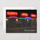 Sloppy Joe's Briefkaart (Voorkant / Achterkant)