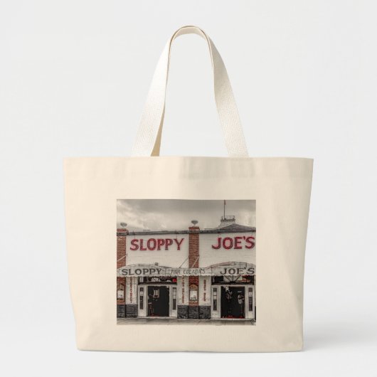 Sloppy Joe's Key West Canvas tas (Voorkant)