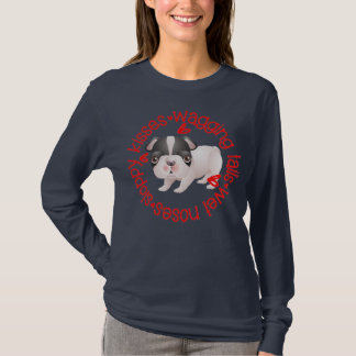 Sloppy Kisses, Boston Terriër T-shirt