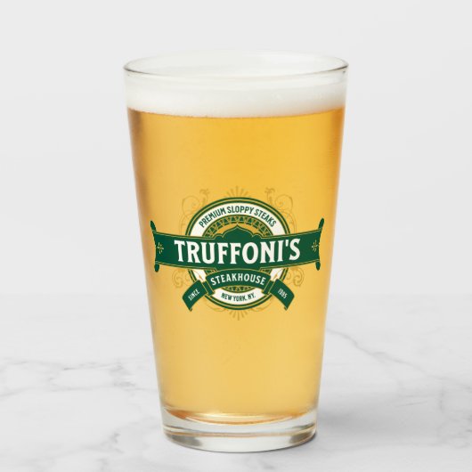 Sloppy Steaks op Truffoni's Glas (Voorkant gevuld)